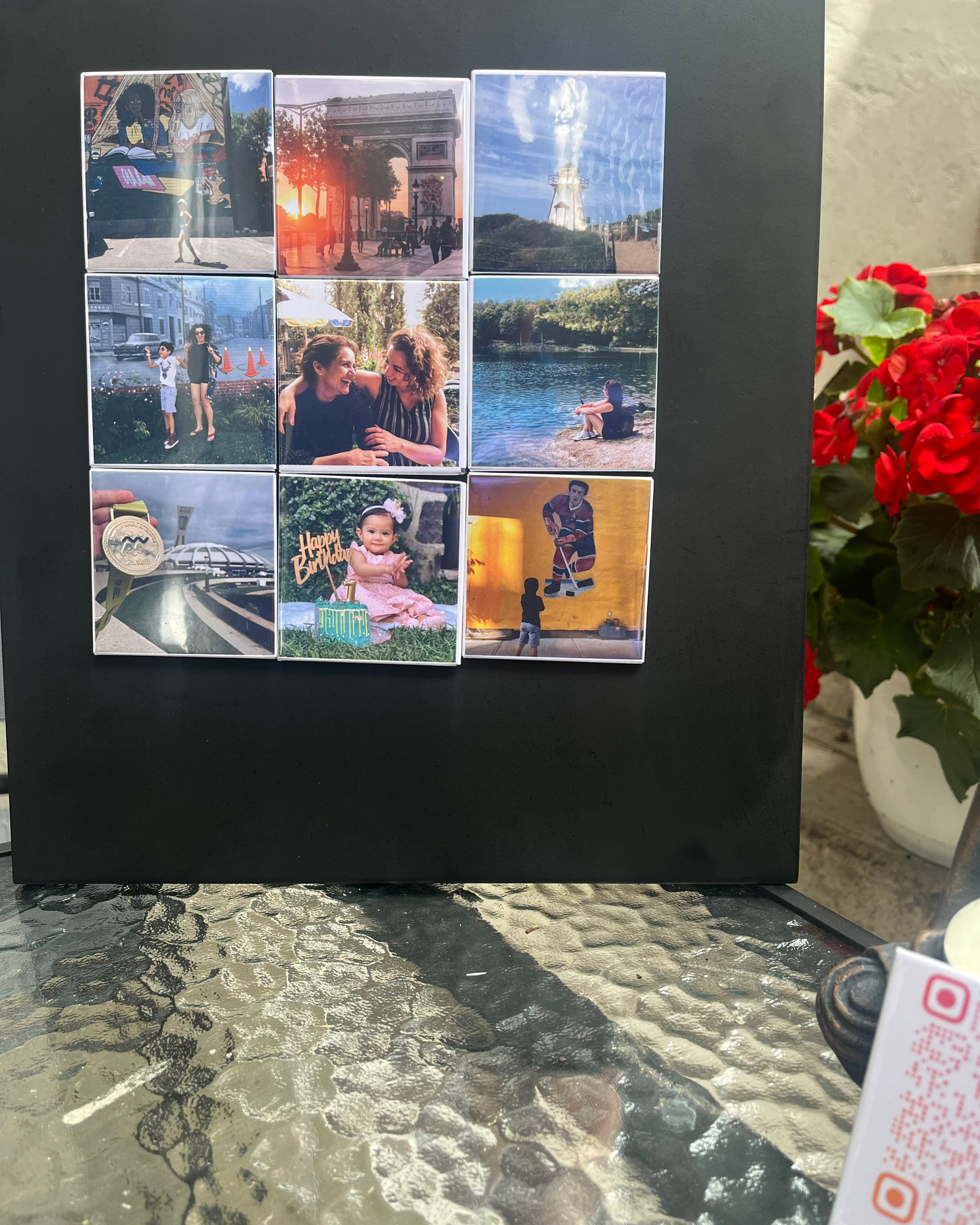 Set of 9 - Custom Photo Magnets